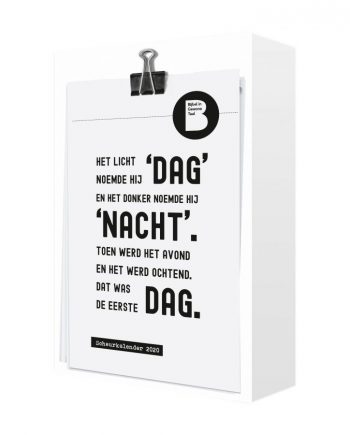 BGT Scheurkalender 2020