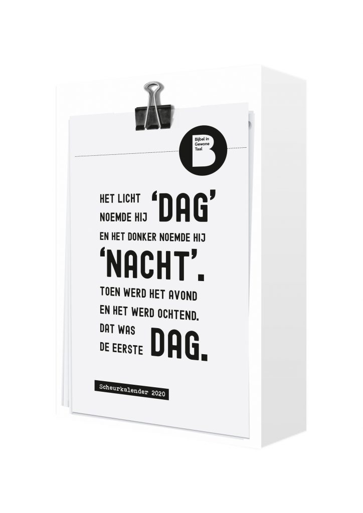 BGT Scheurkalender 2020 BGT Scheurkalender 2020