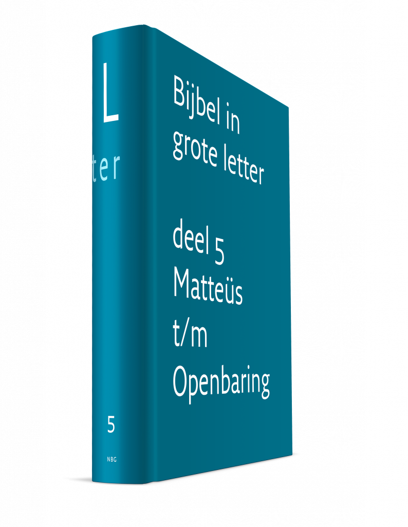 Bijbel in grote letter Nieuwe Testament