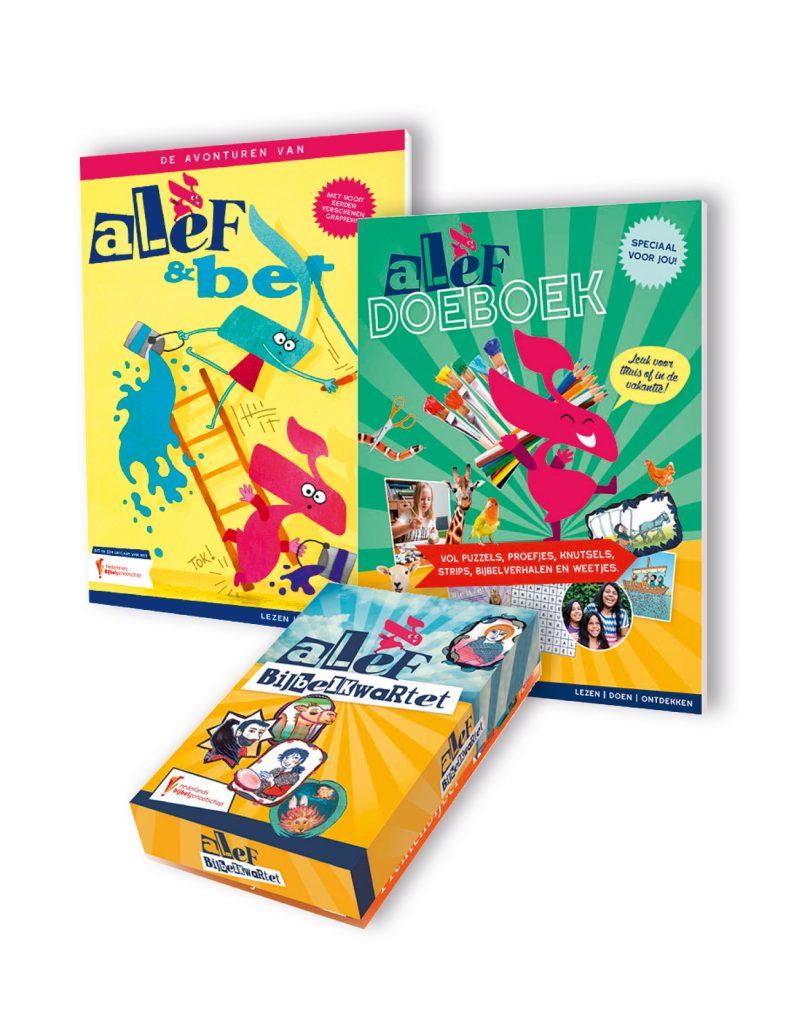 Visuals Alef_strip_pakket